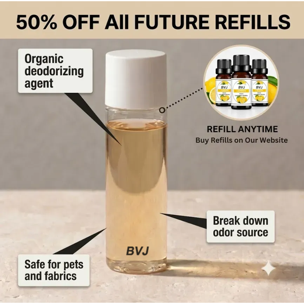 🔥 LAST DAY: 49% OFF 🔥 BVJ™ Pet Odor Removal Spray Gun | Eliminate Lingering Pet Smells from Your Home