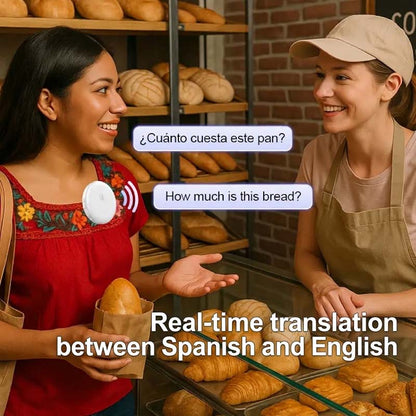 🔥 30% OFF | Smart AI Voice Translator – Your 24/7 Pocket Language Tutor (165 Languages)