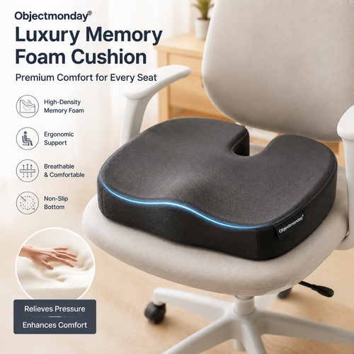 Objectmonday® Luxury Memory Foam Cushion