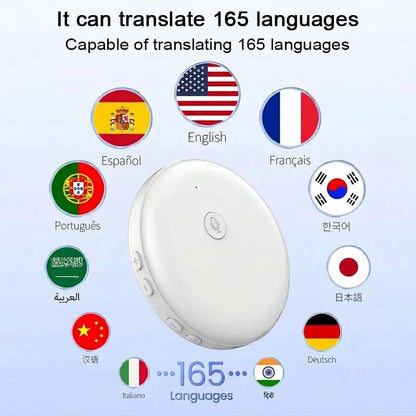 🔥 30% OFF | Smart AI Voice Translator – Your 24/7 Pocket Language Tutor (165 Languages)