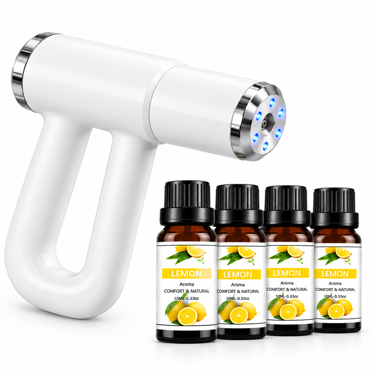 ⭐ 1 Spray Gun + 4 Odor Neutralizer Bottles (Best Value)