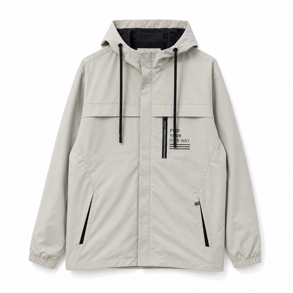 ⏳LAST DAY SALE ONLY $ 55.99!!🍁🧥 Men's Outdoor Windbreaker with Detachable Hood