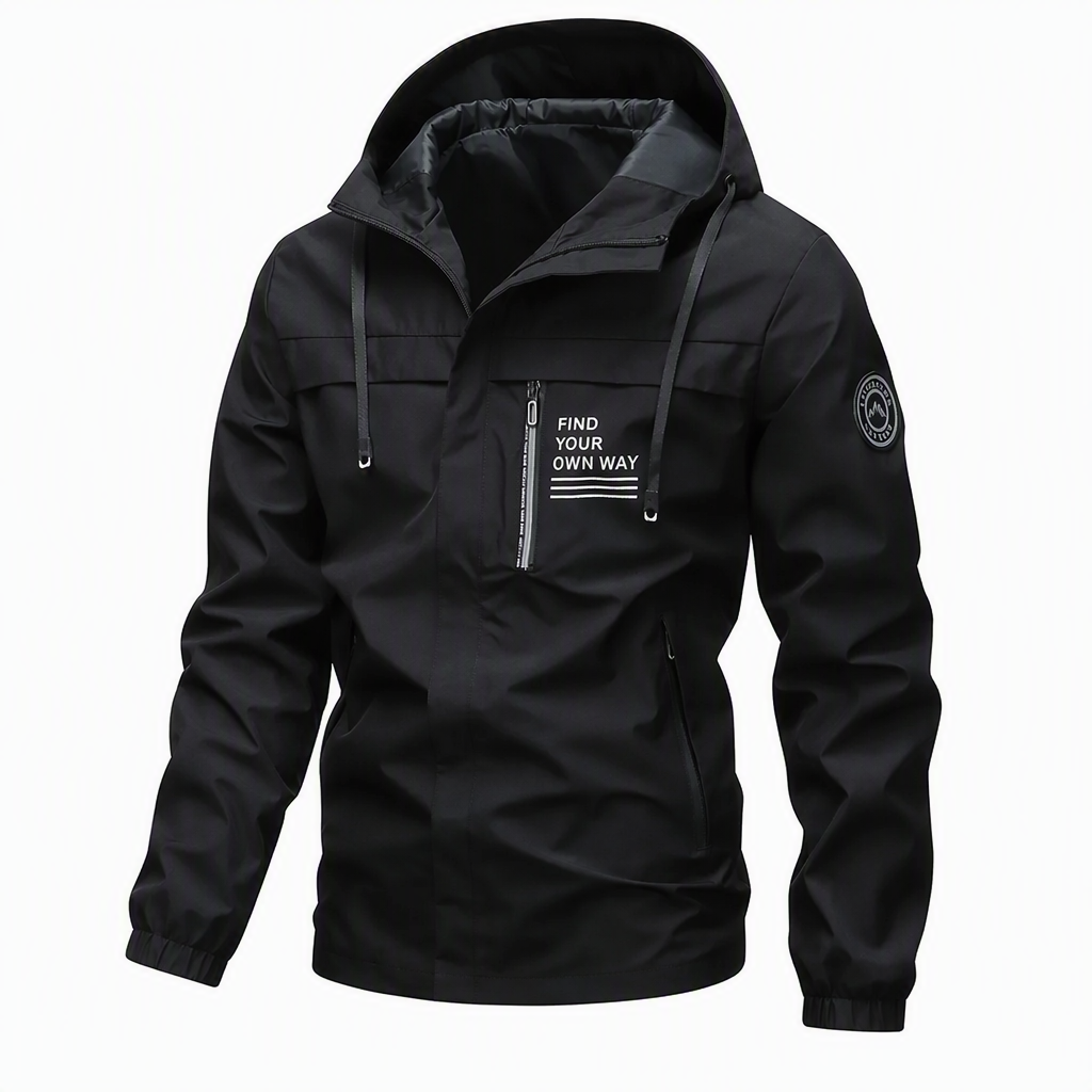 ⏳LAST DAY SALE ONLY $ 55.99!!🍁🧥 Men's Outdoor Windbreaker with Detachable Hood